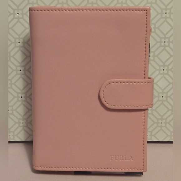 Furla Handbags - Authentic Furla Pink Leather Wallet